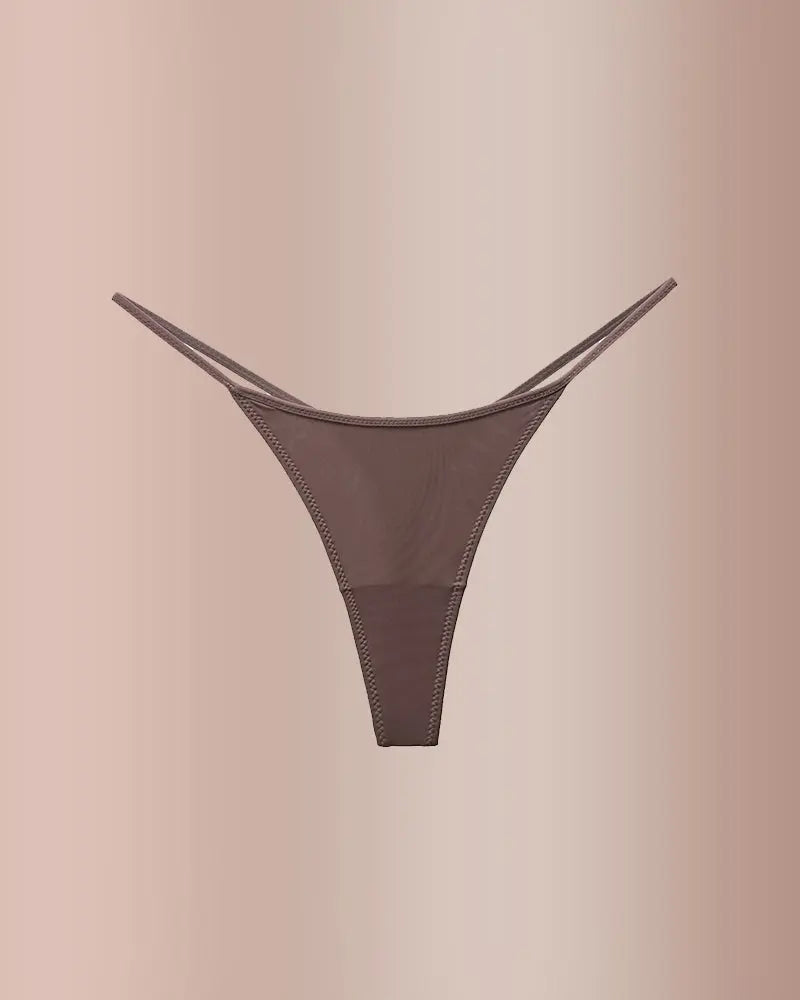Curvvvy® ForLove – Animal Print Thin Strap Thong curvvvy