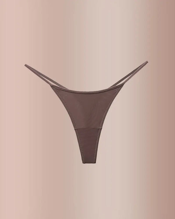 Curvvvy® ForLove – Animal Print Thin Strap Thong curvvvy