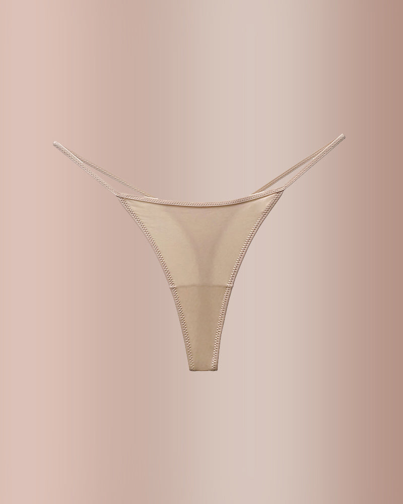 Curvvvy® ForLove – Animal Print Thin Strap Thong