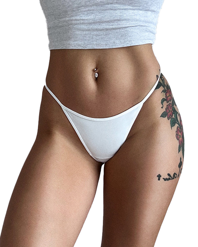 Curvvvy® ForLove – Animal Print Thin Strap Thong