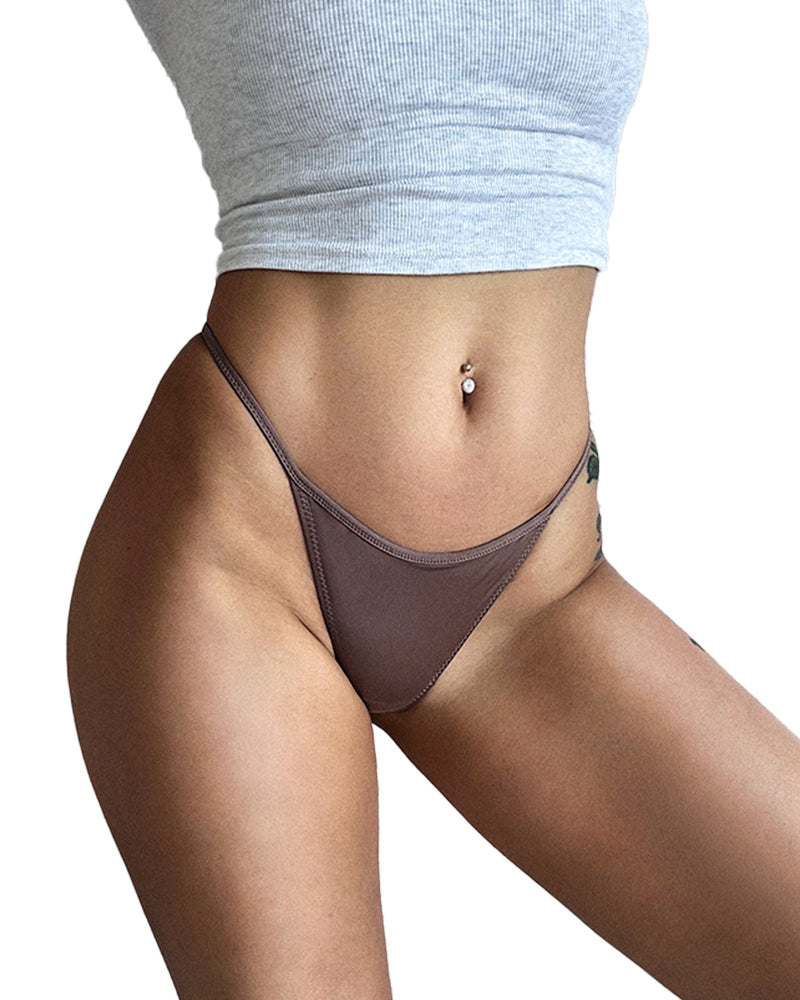 Curvvvy® ForLove – Animal Print Thin Strap Thong