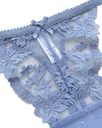 Curvvvy® BlossomLace – French Embroidered Sheer Lace Thong