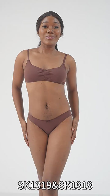Curvvvy™ Lace Ruched French Style Panties