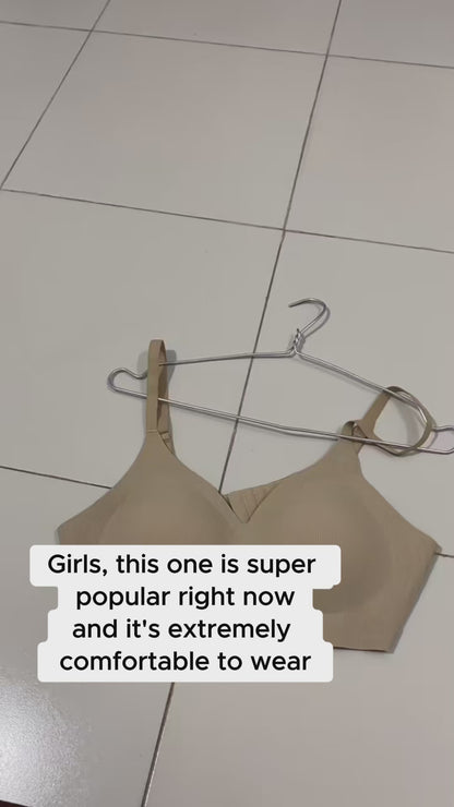 Curvvvy™ Seamless Push-Up Bra Natural Lift Enhanced Cleavage Bra